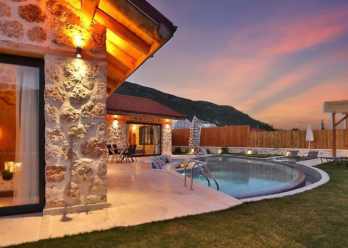 Saribelen Village Luxury - Private Pool And Hot Tub * Калкан