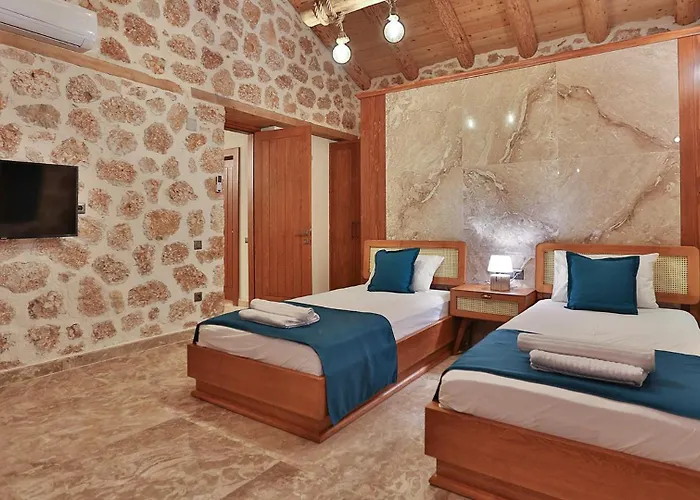 Saribelen Village Luxury - Private Pool And Hot Tub Калкан