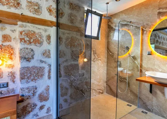 Вилла Saribelen Village Luxury - Private Pool And Hot Tub Калкан